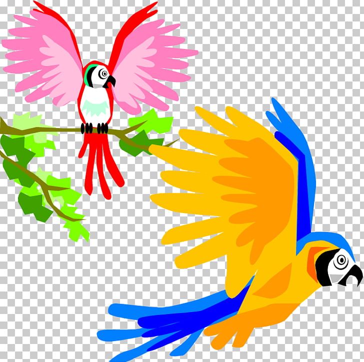 Parrot Bird Flight Macaw PNG, Clipart, Art, Artwork, Beak, Bird, Bird Flight Free PNG Download
