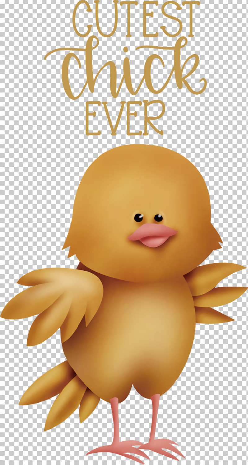 Happy Easter Cutest Chick Ever PNG, Clipart, Beak, Birds, Cartoon, Character, Chicken Free PNG Download