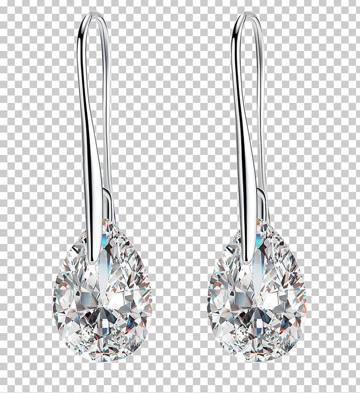 Earring Jewellery Cubic Zirconia Necklace Silver PNG, Clipart, Body Jewelry, Bracelet, Charms Pendants, Clothing Accessories, Crystal Free PNG Download