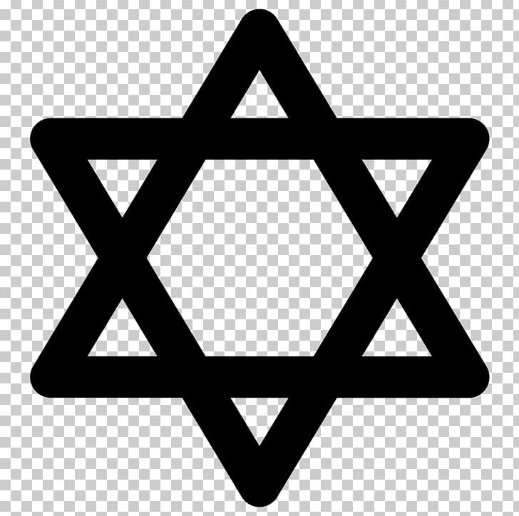 Star Of David Jewish Symbolism Judaism PNG, Clipart, Angle, Area, Black And White, Brand, David Free PNG Download