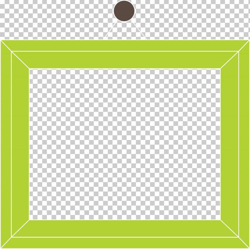Photo Frame Picture Frame Hanging Photo Frame PNG, Clipart, Angle, Area, Green, Hanging Photo Frame, Line Free PNG Download