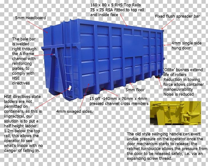 Rail Transport Intermodal Container Rubbish Bins & Waste Paper Baskets Hydraulic Hooklift Hoist PNG, Clipart, Dumpster, Hydraulic Hooklift Hoist, Intermodal Container, Material, Others Free PNG Download