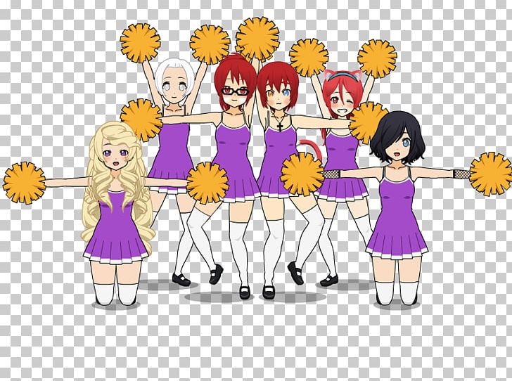 Cheerleading Uniforms Lucky Star Anime PNG, Clipart, Anime, Art, Cartoon, Character, Cheerleading Free PNG Download