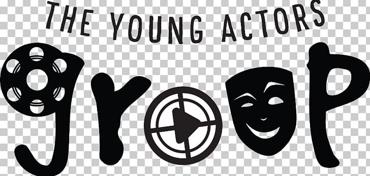 The Young Actors Group Drama School Logo PNG, Clipart, Acting, Actor, Area, Black And White, Brand Free PNG Download