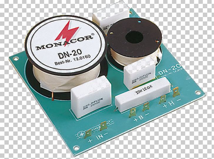 Audio Crossover Monacor DN-20 Loudspeaker Ohm Electronics PNG, Clipart, Audio Crossover, Audio Signal, Circuit, Component Speaker, Electrical Impedance Free PNG Download