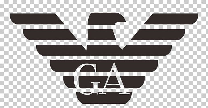 Logo Giorgio Armani Brand Watch PNG, Clipart, Angle, Armani, Armani Logo, Black And White, Brand Free PNG Download
