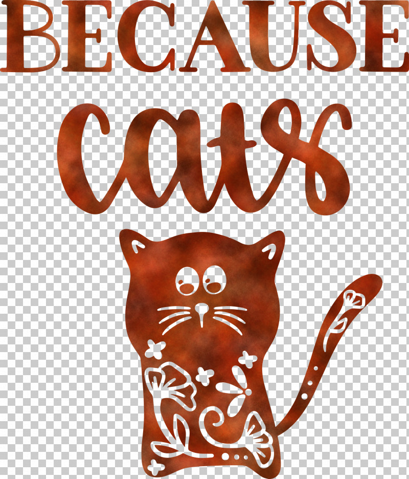 Because Cats PNG, Clipart, Biology, Cat, Catlike, Logo, Meter Free PNG Download