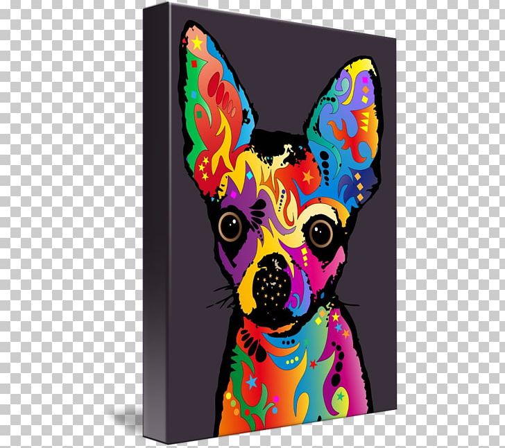 Chihuahua Canvas Print Art Gallery Wrap PNG, Clipart, Art, Butterfly, Canvas, Canvas Print, Carnivoran Free PNG Download
