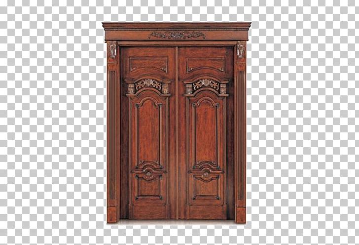 Red Wood Door PNG, Clipart, Antique, Carved, Chest Of Drawers, Chiffonier, Classical Free PNG Download