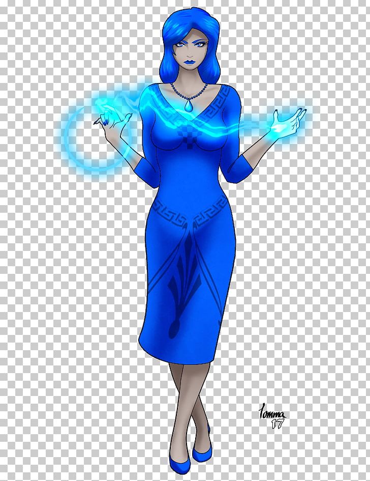 Illustration Costume Electric Blue Cartoon Character PNG, Clipart, Cartoon, Character, Clothing, Costume, Costume Design Free PNG Download