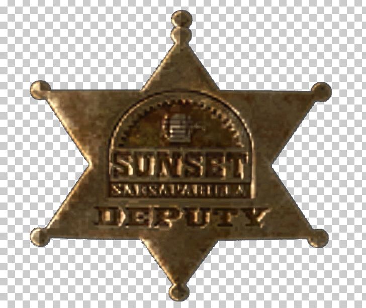 Fallout: New Vegas Badge Sarsaparilla Sheriff Wiki PNG, Clipart, Badge, Brass, Deputy, Fallout, Fallout New Vegas Free PNG Download