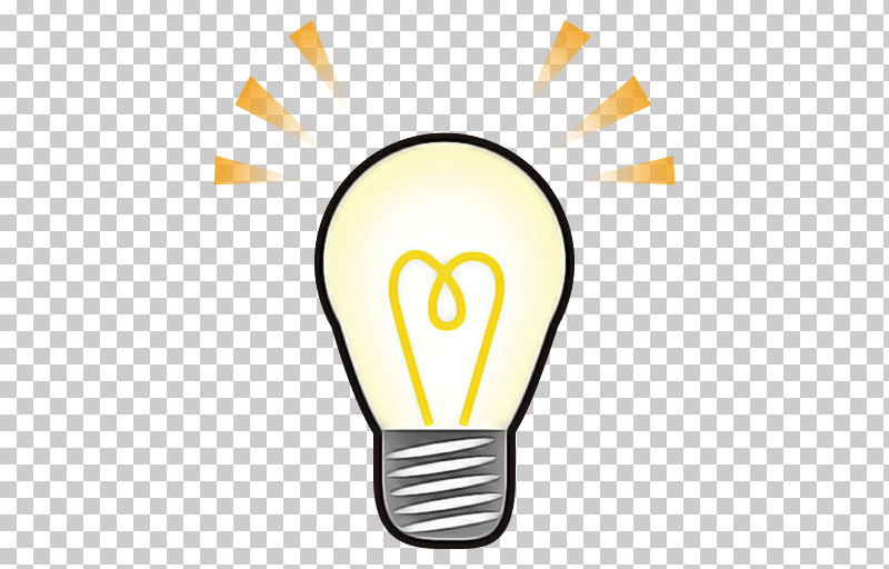 Light Bulb PNG, Clipart, Light Bulb, Line, Yellow Free PNG Download
