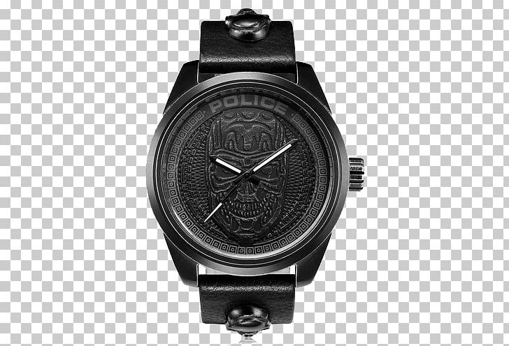Philippe Watch Gmina Police Strap PNG, Clipart, 2016 New Winter, Black, Black And White, Brand, Cool Free PNG Download