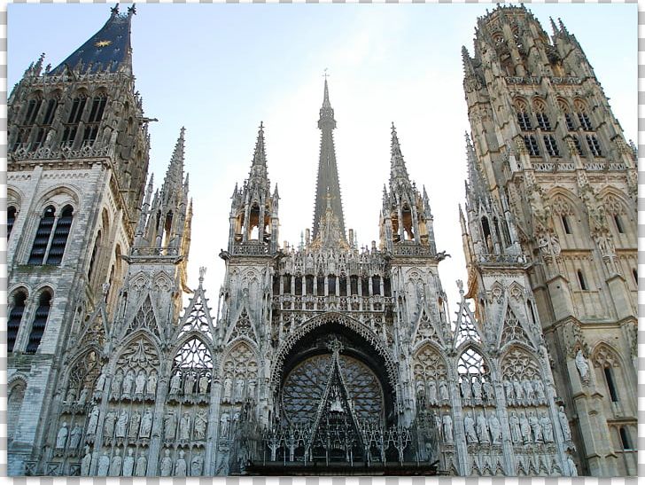 Rouen Cathedral Church Of St. Ouen PNG, Clipart, Abbey, Amiens Cathedral, Building, Byzantine Architecture, Cathedral Free PNG Download