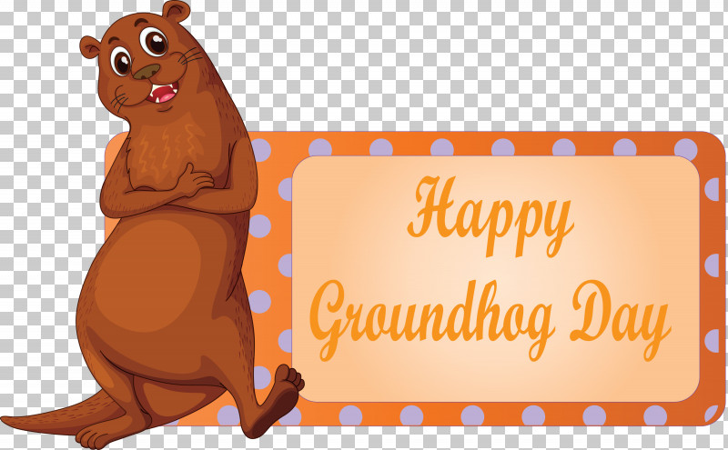 Groundhog Groundhog Day Happy Groundhog Day PNG, Clipart, Brown Bear, Cartoon, Groundhog, Groundhog Day, Happy Groundhog Day Free PNG Download