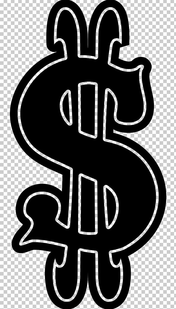 Dollar Sign United States Dollar Money PNG, Clipart, Area, Artwork, Black And White, Coin, Computer Icons Free PNG Download