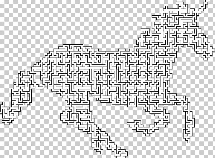Unicorn Line Art Maze Legendary Creature PNG, Clipart, Angle, Animal Figure, Area, Art, Black And White Free PNG Download