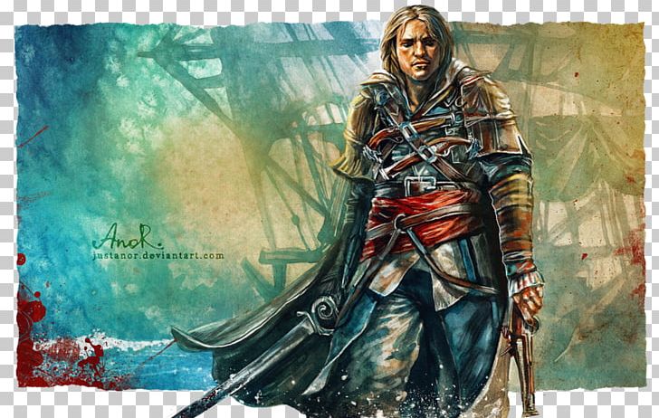 Assassin's Creed IV: Black Flag Assassin's Creed Unity Edward Kenway Fan Art PNG, Clipart,  Free PNG Download