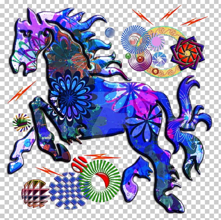 Horse Graphic Design Visual Arts PNG, Clipart, Animals, Art, Creative Arts, Dragon, Electric Blue Free PNG Download