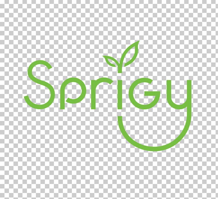 Sprigy Logo Brand PNG, Clipart, Area, Brand, Green, Leaf, Line Free PNG Download