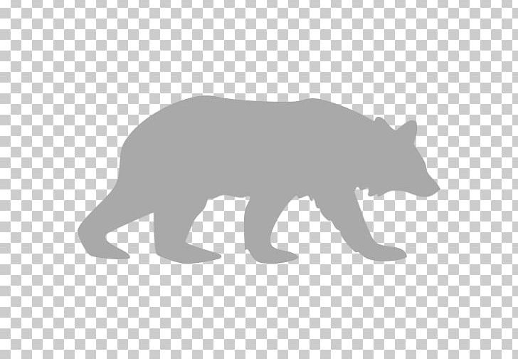American Black Bear Silhouette Drawing Polar Bear PNG, Clipart, American Black Bear, Animal, Animals, Bear, Black And White Free PNG Download