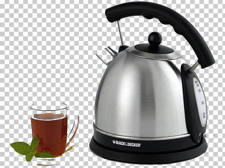 Black & Decker Electric Kettle Home Appliance PNG, Clipart, Black Decker, Blender, Coffeemaker, Electric Kettle, Home Appliance Free PNG Download