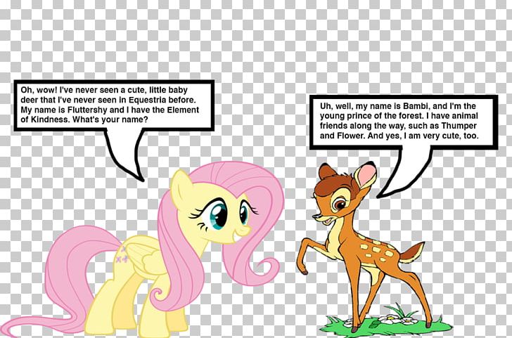 Pony Fluttershy Thumper Bambi Horse PNG, Clipart, Area, Art, Bambi, Butterfly, Carnivoran Free PNG Download