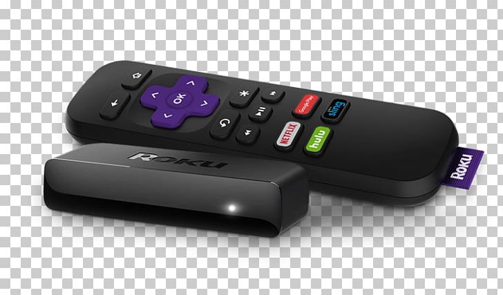 Roku Digital Media Player Streaming Media Television 4K Resolution PNG, Clipart, 1080p, Electronic Device, Electronics, Gadget, Game Controller Free PNG Download