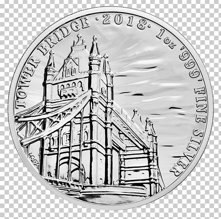 Royal Mint Big Ben Landmarks Of Britain Bullion Coin Silver PNG, Clipart, American Silver Eagle, Big Ben, Black And White, Britain, Britannia Free PNG Download