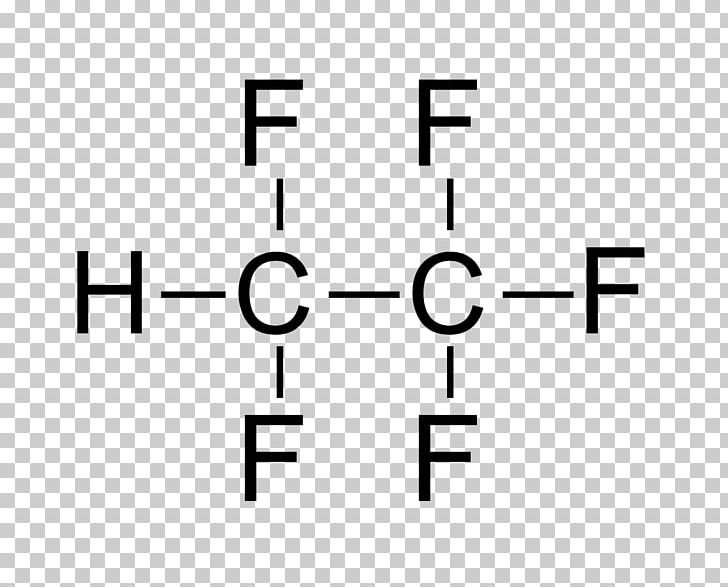Hydrofluorocarbon Chlorofluorocarbon Pentafluoroethane Structural Formula PNG, Clipart, Angle, Area, Black, Brand, Chlorofluorocarbon Free PNG Download