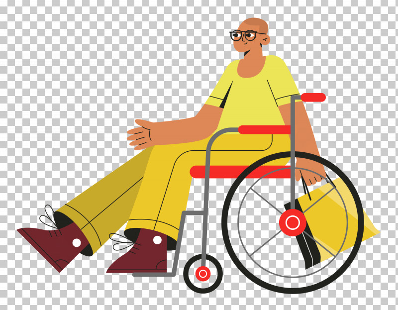 Sitting On Wheelchair Wheelchair Sitting PNG, Clipart, Behavior, Cartoon, Geometry, Human, Line Free PNG Download