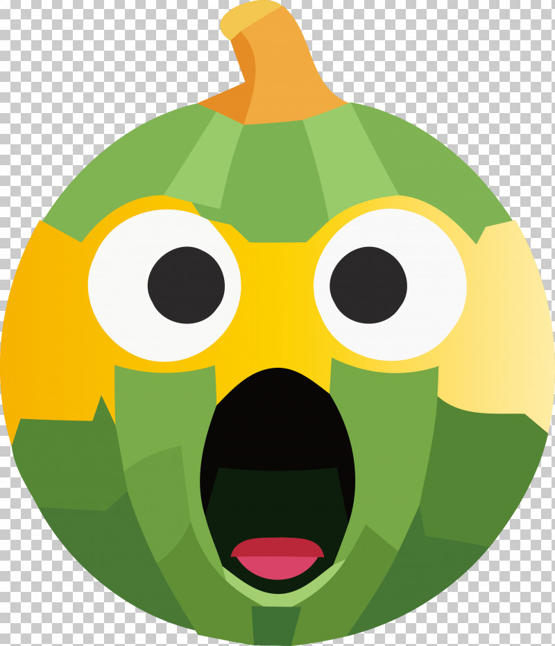 Pumpkin PNG, Clipart, Cartoon, Fruit, Green, Pumpkin, Smiley Free PNG Download