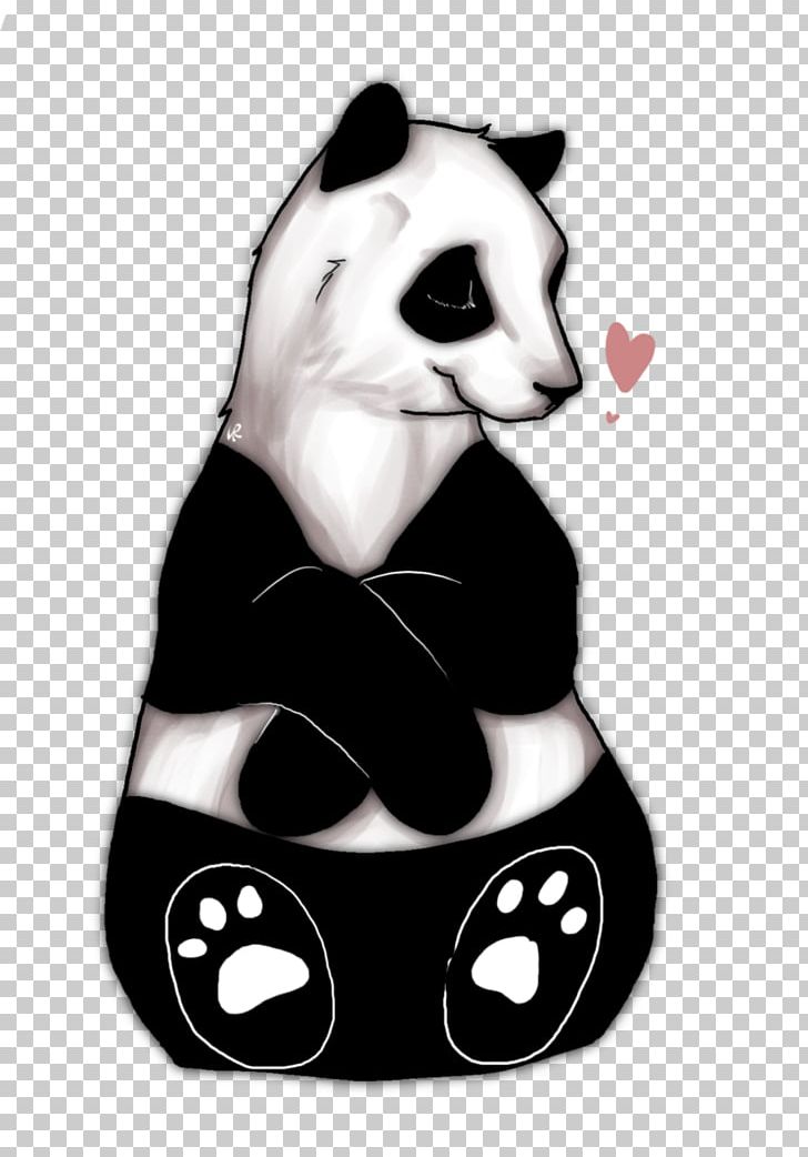 Cat Giant Panda Character Fiction White PNG, Clipart, Ailuropoda, Animals, Black And White, Carnivoran, Cat Free PNG Download