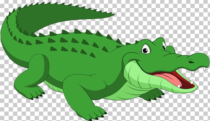 Crocodile Alligator Reptile Cartoon PNG, Clipart, Animals, Background Green, Crawling, Crocodiles, Crocodilia Free PNG Download