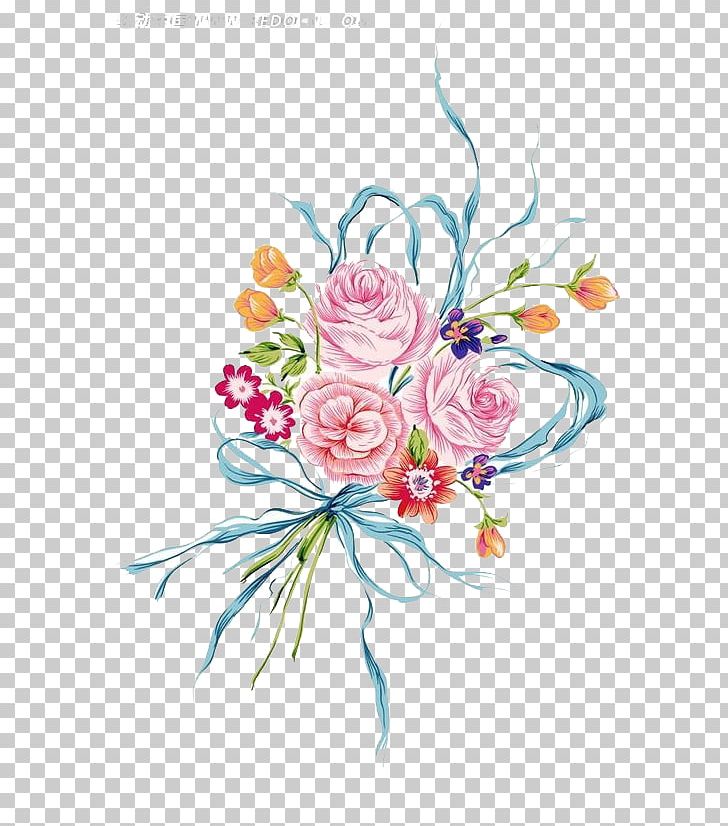 Flower Watercolor Painting Poster Illustration PNG, Clipart, Art, Beautiful, Color, Creative Arts, Creativity Free PNG Download