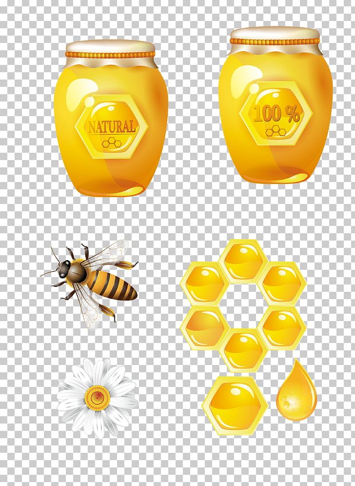 Honey Bee Honeycomb PNG, Clipart, Bee, Beehive, Bees Honey, Delicious, Delicious Food Free PNG Download