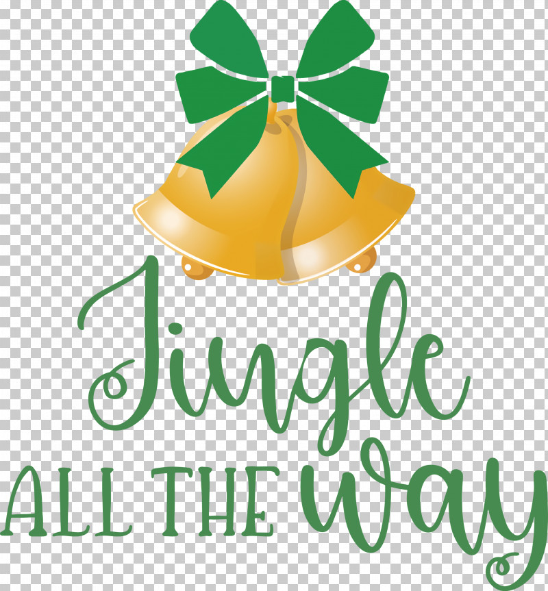Jingle All The Way Jingle Christmas PNG, Clipart, Christmas, Fruit, Green, Jingle, Jingle All The Way Free PNG Download