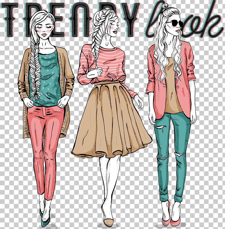 Fashion Model Illustration PNG, Clipart, Animal, Animation, Anime Character, Cartoon, Cartoon Character Free PNG Download