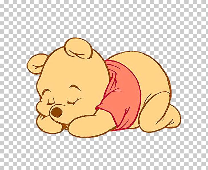 Winnie-the-Pooh Tigger Pooh And Friends Infant Sleep PNG, Clipart, Bear, Big Cats, Blingee, Carnivoran, Cartoon Free PNG Download