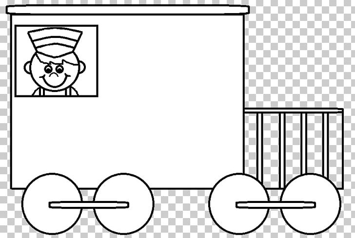 Train Rail Transport Passenger Car Caboose PNG, Clipart, Angle, Area, Black, Black And White, Caboose Free PNG Download