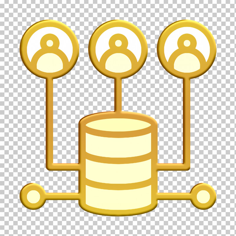 Server Icon Digital Service Icon PNG, Clipart, Digital Service Icon, Server Icon, Symbol, Yellow Free PNG Download