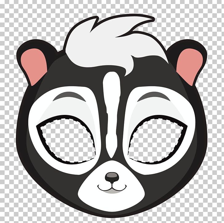 Skunk Mask Stock Photography Illustration PNG, Clipart, 123rf, Animals, Black And White, Cartoon, Cosplay Free PNG Download