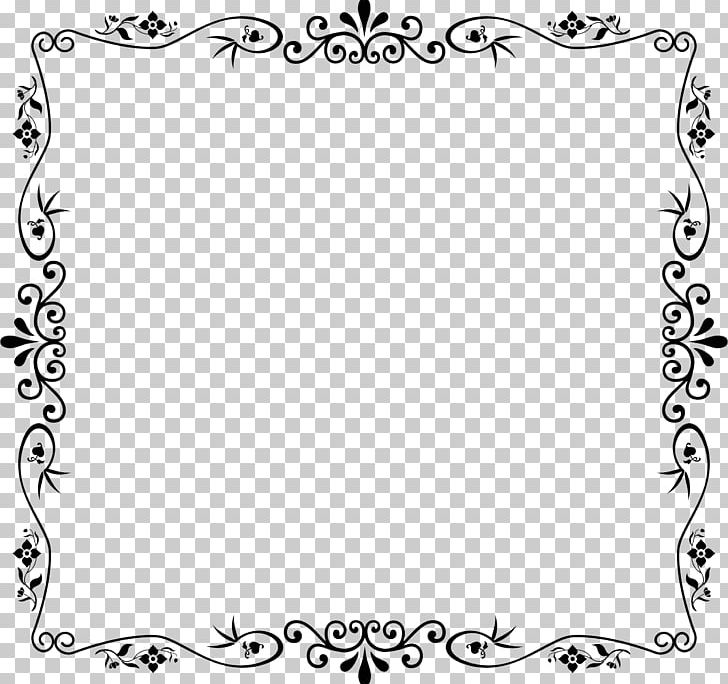 Computer Icons Flower PNG, Clipart, Art, Black, Black And White, Border, Calligraphy Free PNG Download