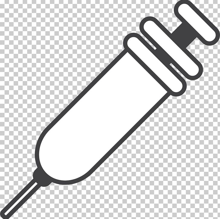 Injection Hypodermic Needle PNG, Clipart, Angle, Auto Part, Black And White, Crutch, Gauge Free PNG Download