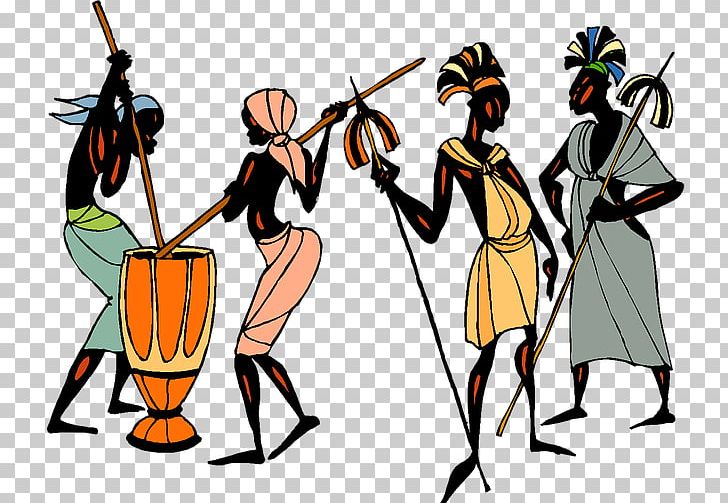 Tribe Africans Culture PNG, Clipart, Africans, Art, Cartoon, Culture, Digital Art Free PNG Download