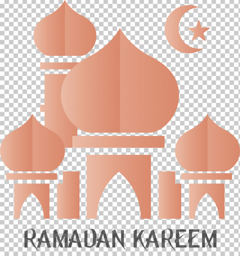 Ramadan Mubarak Ramadan Kareem PNG, Clipart, Castle, Logo, Peach, Pink, Ramadan Kareem Free PNG Download