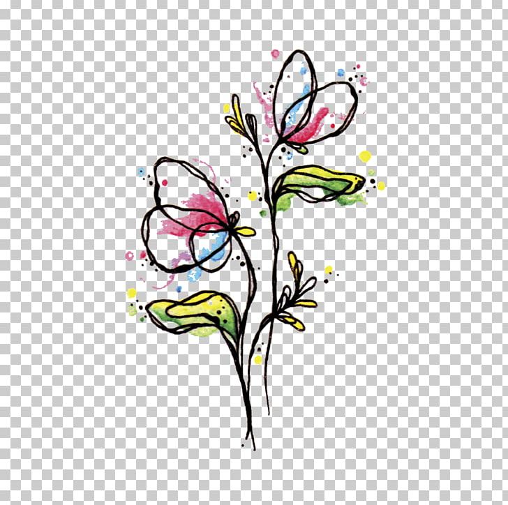 Floral Design Tattoo Artist Png Clipart Art Artwork Body Jewelry Branch Butterfly Free Png Download