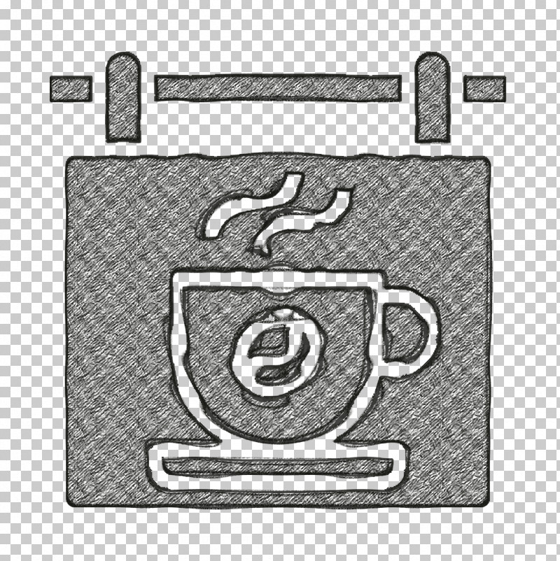 Signboard Icon Coffee Shop Icon PNG, Clipart, Coffee Shop Icon, Metal, Rectangle, Signboard Icon, Silver Free PNG Download