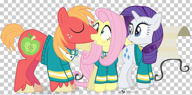 Pony Fluttershy Rarity Horse Kiss PNG, Clipart,  Free PNG Download