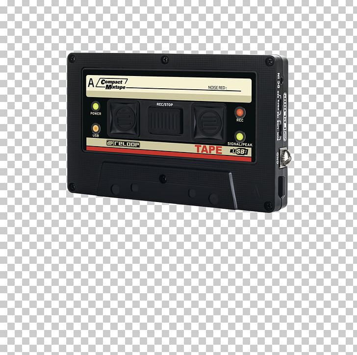 Reloop TAPE USB Recorder Compact Cassette Phonograph Record Disc Jockey Mixtape PNG, Clipart, Audio, Audio Mixers, Cassette Deck, Compact Cassette, Disc Jockey Free PNG Download